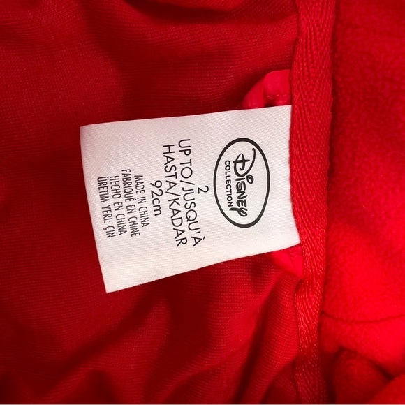 Disney Collection Elena of Avalor Red Puffer Jacket Size 2 Girls - Picture 5 of 5
